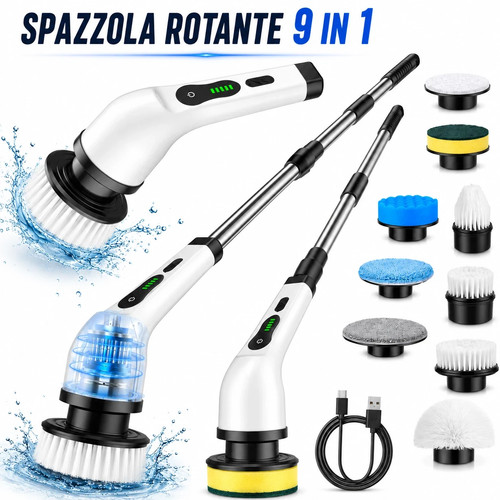 Spazzola pulizia elettrica - spazzola,