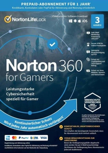 Norton 360 for gamers - 360, gamers,
