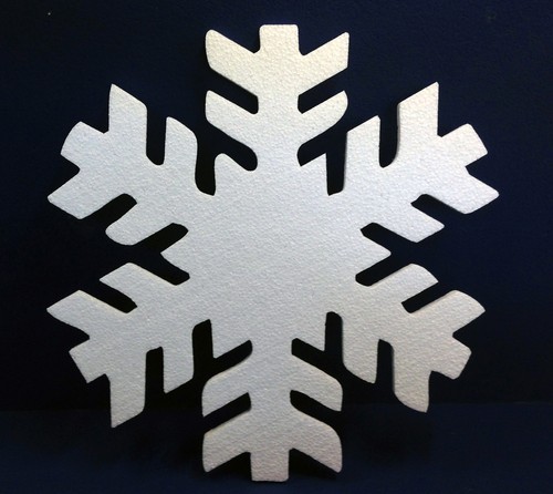 Fiocco neve in - fiocco, di